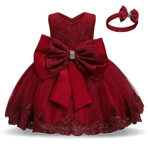 Wedding Birthday Party Dress Christams Dress Girl Years Girls Dress Kids Clothes - Picture 1 of 33