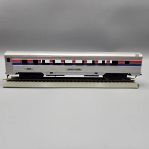Coche autocar AMTRAK Silver Lodge #9451 escala HO realista 8079 RR de colección - Imagen 1 de 7
