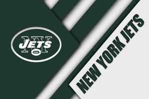 New York Jets NFL Logo Football Wall Art Print Gift Fan POSTER / CANVAS