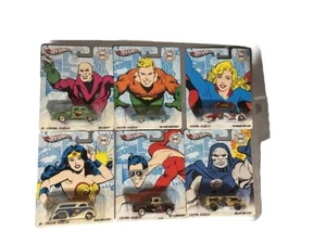 Juego Completo de 6 Hot Wheels DC Comics Originales - Imagen 1 de 2