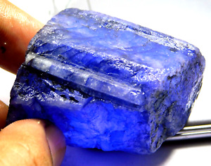 200.00+ Ct. Natural Translucent Blue Tanzanite Mineral Rough Loose Gemstone
