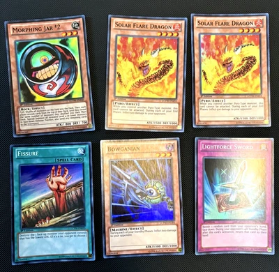 Vintage 1st Edition Holo YU-GI-OH! LCYW LEGENDARY COLLECTION 3 x 6 Card Lot - Image 1 of 4