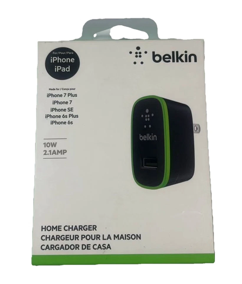 Belkin Universal Home Charger with Micro USB ChargeSync Cable 10 Watt / 2.1 Amp - Image 1 of 3
