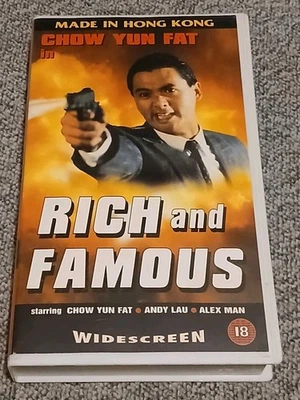Rich and Famous * VHS * Chow Yun Fat * Andy Lau * FSK 18 * - Bild 1 von 2