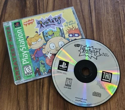 [CIB] [TESTED] Rugrats: Search for Reptar -- Sony PlayStation 1 PS1 1998 - Image 1 of 4