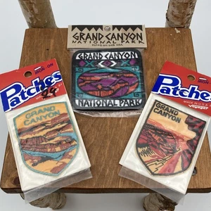 Vintage Grand Canyon Nationalpark Souvenir Patch Arizona 3 Stück - Bild 1 von 20