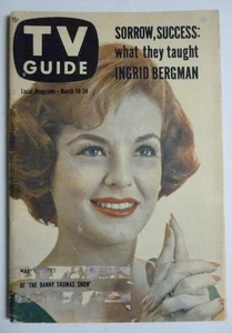 So. Cal. Mar 18 1961 TV Guide Marjorie Lord PERRY MASON Raymond Burr BERGMAN - Picture 1 of 5