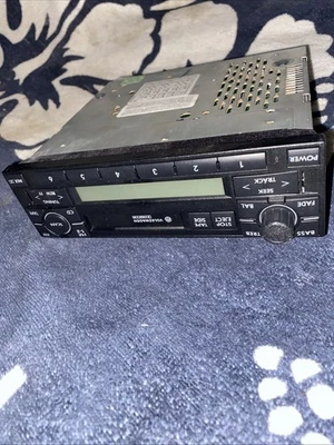 Car Radio Cassette Deck VW Volkswagen Model PU-1666A-A Untested VTG 2001 - Image 1 of 4