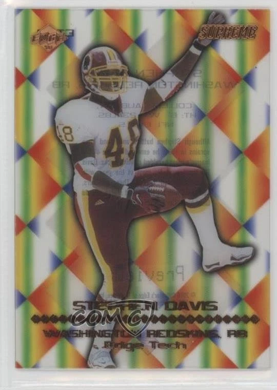 2000 Collector's Edge Supreme Edge Tech Preview Stephen Davis #ET29 - Image 1 of 2