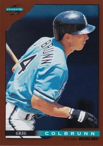1996 Score #72 Greg Colbrunn Dugout Collection (Series Two) Florida Marlins - Picture 1 of 2