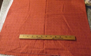 1 yard x 44" Quilting Sewing Fabric Debbie Mumm  Burt Orange Brick Red - Picture 1 of 6