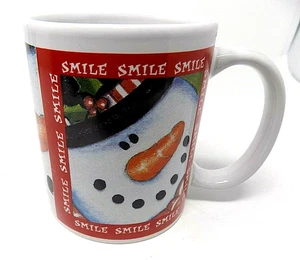 Snowman Coffee Mug - 10 oz capacity - Ceramic - Picture 1 of 5