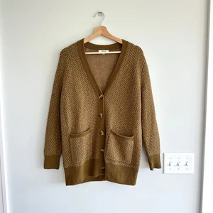 Madewell Vogelaugen Maysfield Strickjacke Pullover aus gemütlichem Garn XXS - Bild 1 von 8