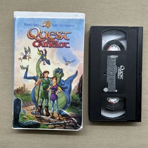 Quest for Camelot (VHS 1998) WB Animated Music Fantasy Adventure Jessalyn Gilsig - Picture 1 of 10
