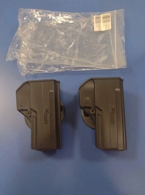 FUNDA RH DOS FÁBRICAS SIG SAUER P320 P250 9MM TAMAÑO COMPLETO/PADDLE COMPACTA P 320 Foto 1 de 4