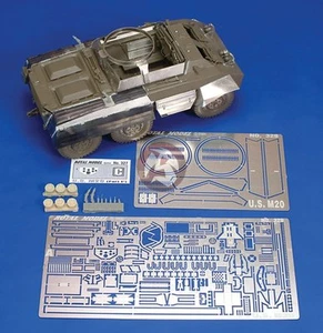 Juego de actualización de coche utilitario blindado Royal Model 1/35 EE. UU. M20 (Tamiya 35234) [con PE] 327 - Imagen 1 de 1
