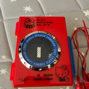 Rare Sanrio 1985 Summer Campaign Stereo Cassette Player – Hello Kitty & Keroppi - Picture 1 of 5