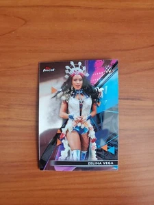 Zelina Vega - 2021 Topps Finest WWE Wrestling Base Card #74 - Picture 1 of 2