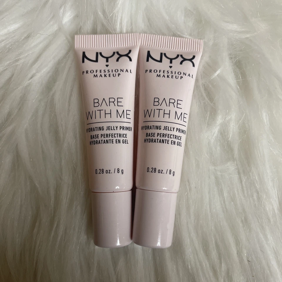NYX - 2x Bare With Me Hydrating Jelly Primer 8g/0.28oz Mini - Image 1 of 1