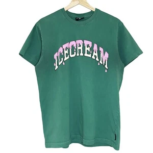 Ice Cream Frost Graphic Tee Shirt Mens Medium Pine Green - Picture 1 of 11