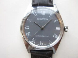 Kronotron 1970's mechanical men's watch - running - Picture 1 of 5