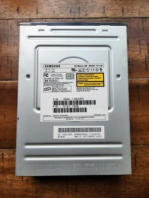 SAMSUNG CD-MASTER 48E - CD-ROM DRIVE - Model # SC-148 - Image 1 of 4