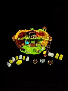 HTG! Vintage Kenner Tree Tots Stammbaumhaus MAGISCHER PUMPKIN 🙂 Schaukel 🙂 KING KÖNIGIN - Bild 1 von 12