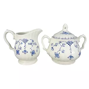 Myott Finlandia Creamer & Sugar Bowl - Stafforshire England - Excellent - Picture 1 of 11