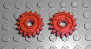 LEGO Technic - 2x Zahnrad 16 mit Kupplung Gear 16 with Clutch 42038 42039 18946 - Bild 1 von 1