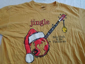 Bela Fleck & The Flecktones Jingle All The Way T Shirt L Large - Picture 1 of 8