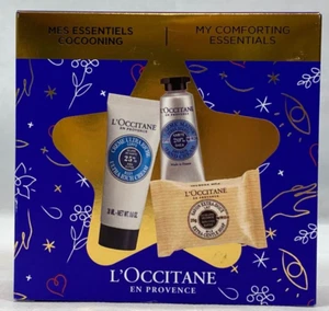 L’Occitane En Provence My Comforting Essentials Cream Soap Holiday Gift Set NEW! - Picture 1 of 12