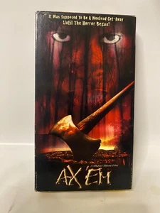 Ax 'Em rare York Enterttianment Video NTSC US VHS cult SOV slasher horror - Picture 1 of 5