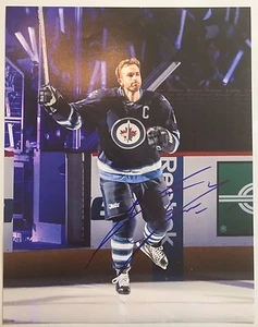 ANDREW LADD SIGNED 11X14 PHOTO PHOTOGRAPH WINNIPEG JETS CAPTAIN COA - Picture 1 of 1