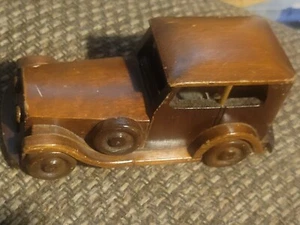 jack johnson boxing Pre-Owned Private Home Little Wooden Car - Picture 1 of 24