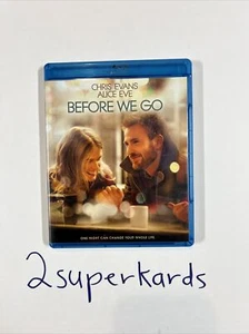 Before We Go [Blu-ray] Very Good - Ships in Box - Picture 1 of 4