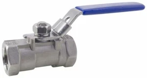 3/8 ZOLL BSP VOLLBOHRUNG 2 STÜCK KUGELHAHN 1000PSI 316 EDELSTAHL - Bild 1 von 1