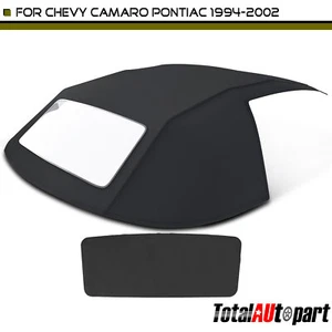 Convertible Soft Top w/Clear Plastic Window for Chevy Camaro Pontiac Firebird - Picture 1 of 8