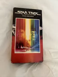 Star Trek The Motion Picture 1980 VHS Special Longer Version Rare - Picture 1 of 4