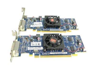 2 LOT - AMD ATI Radeon HD 6350 ATI-102-C09003 512MB PCIe Video Card 637995-001 - Image 1 of 4