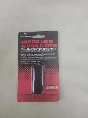 Stealth Cam STC-SDCRAND Memory Card Reader for Android Devices, Reads - Image 1 of 4