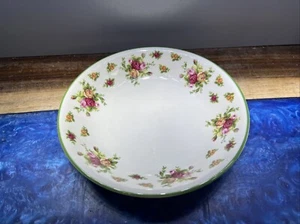 Vintage Royal Albert Old Country Roses Rim Soup Bowls 9.5” H 5271 - Picture 1 of 8