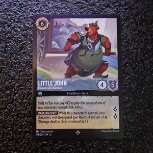 Little John Resourceful Outlaw - 178/204 - Super Rare - Disney Lorcana - Picture 1 of 2