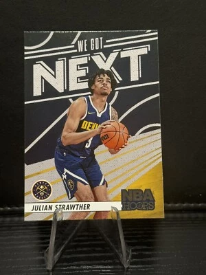 2023-24 Hoops #31 Julian Strawther We Got Next NUGGETS - Image 1 of 2