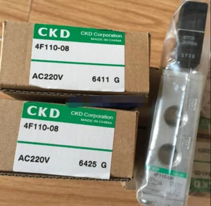 #LL 1PC NEW CKD 4F110-08-AC220V 4F110-08 AC220V - Picture 1 of 3