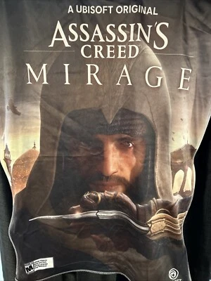 Assassins Creed Mirage Fabric Poster 33 x 24 GameStop Promo Banner - Image 1 of 4