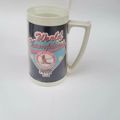 Budweiser Campeonato Cerveza Stein Serie Mundial 1982 Cardenales de San Luis Foto 1 de 4