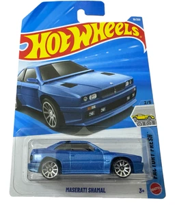 2026 HOT WHEELS MAINLINE MASERATI SHAMAL CASE A LONG CARD - Picture 1 of 5