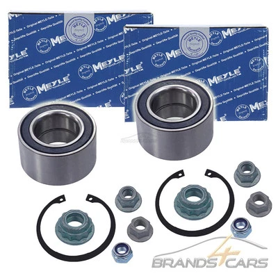 MEYLE 2x RADLAGER VORNE FÜR AUDI A3 TT SEAT LEON VW BORA CADDY GOLF 4 NEW BEETLE - Bild 1 von 4