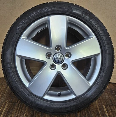 1 original VW Passat B6 B7 Alufelge 7,5x17 ET47, Monte Carlo, 3C0601025E, 235/45 - Bild 1 von 4
