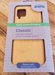 Pela Samsung Galaxy A42 Soft Handyhülle Backcover Honey Hive 100% kompostierbar - Bild 1 von 7